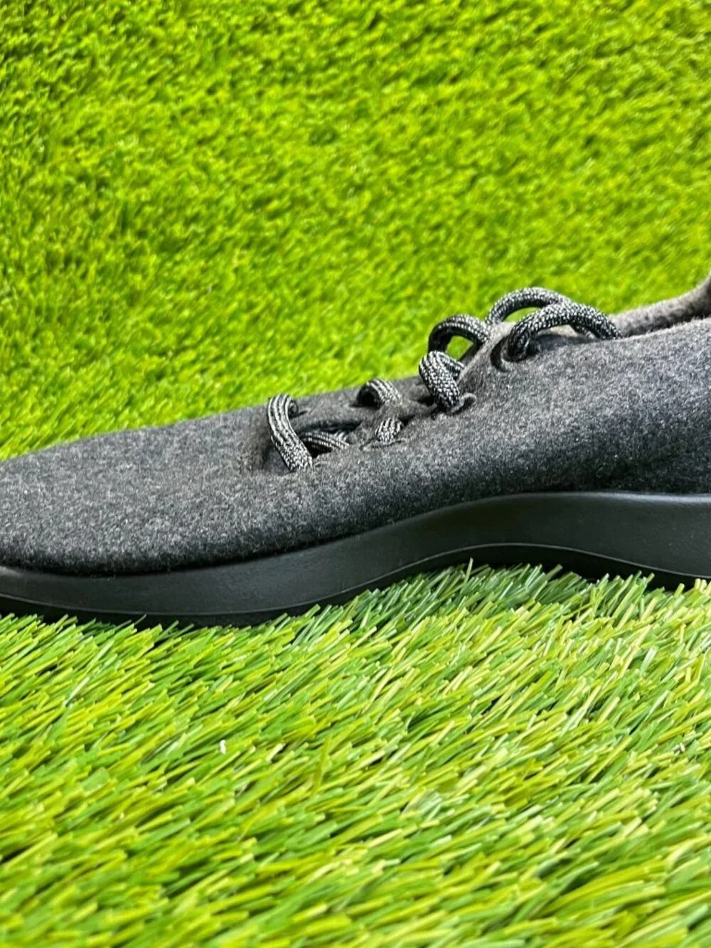 Allbirds Wool Runners Womens Size 7‎ Black Athletic Running Shoes Sneakers